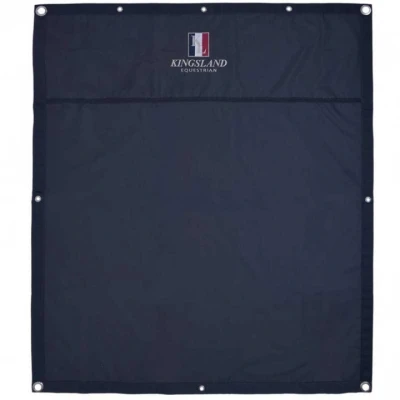 Afbeelding van Kingsland Stable Curtain Classic Navy Onesize