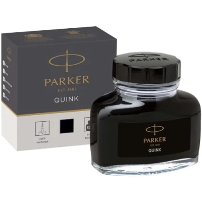 Afbeelding van Parker Quink Inktpot Zwart Inkt
