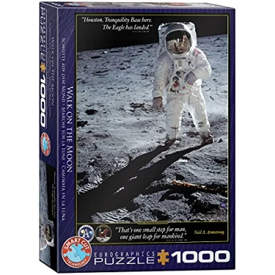 Afbeelding van Eurographics Puzzel Walk on the Moon 1000 stukjes