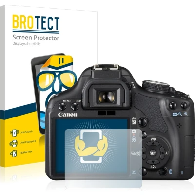 Afbeelding van BROTECT Screenprotector voor Canon EOS 500D Folie Beschermfolie transparant (2 Stuks)