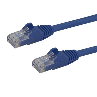 Afbeelding van Stevige UTP netwerkkabel categorie 6 Startech N6PATC3MBL 3 m Blauw