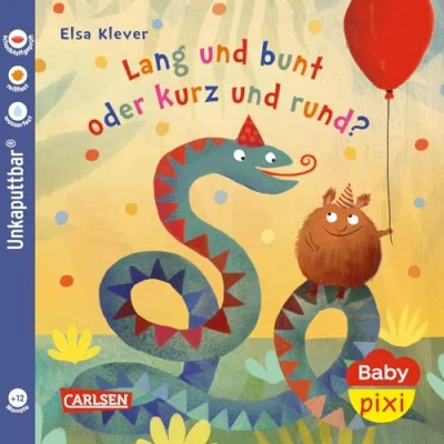 Afbeelding van Baby Pixi (unkaputtbar) 130: Lang und bunt, kurz rund