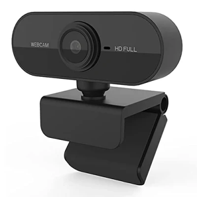 Image de Vinmooog Webcam Streaming Camera pc,webcams et equipement voip Full HD 1080P avec Microphone USB 360 Rotation Plug and Play vidéo Enregistrement conférences