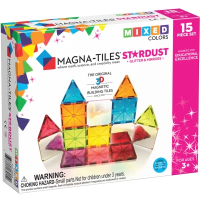 Afbeelding van Magna tiles magnetische tegels stardust 15st