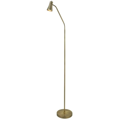 Afbeelding van Searchlight Fusion Staanlamp Ø 23 X 167 Cm Antiek Messing