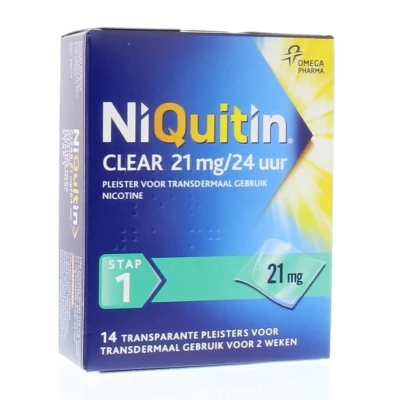 Afbeelding van Niquitin 21mg24uur Patch (Stap 1)