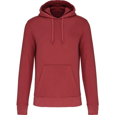 Afbeelding van Kariban Ecologische herensweater met capuchon K4027 Terracotta Red