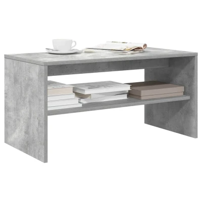 Afbeelding van vidaXL TV kast betongrijs 80 x 40 cm bewerkt hout