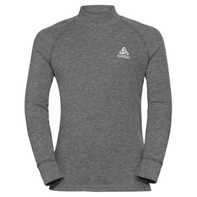 Afbeelding van ODLO BL TOP turtle neck l/s ACTIVE WARM Thermoshirt Unisex kinderen Maat 128