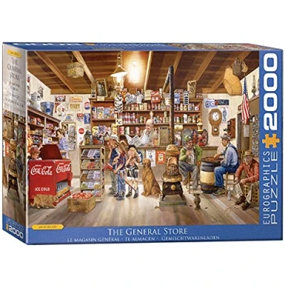 Afbeelding van Eurographics THE General Store Puzzel voor kinderen, Maat: One Size, Multi coloured