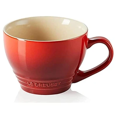Image de LeCreuset Grande Tasse à Cappuccino Rouge Cerise 0,4l