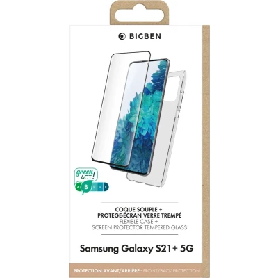 Afbeelding van Telefoonhoes BigBen Connected PACKSILIVTGS21P Transparant Samsung Galaxy S21 Plus