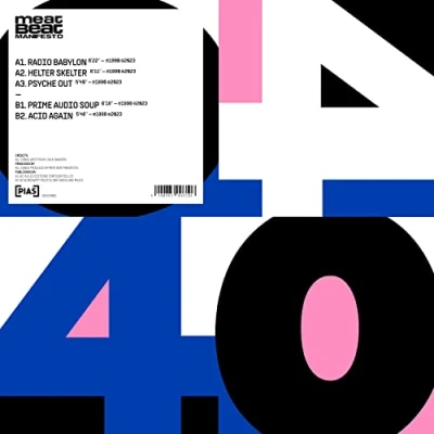 Afbeelding van Meat Beat Manifesto PIAS 40th anniversary (12&quot; Vinyl Single)