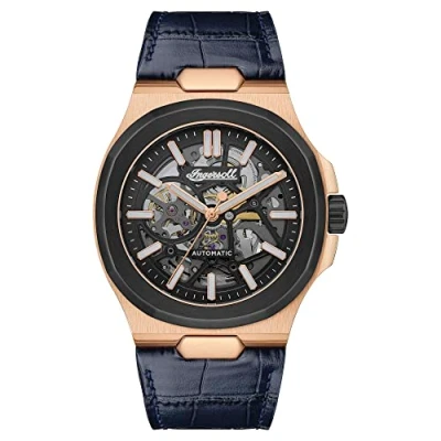Afbeelding van Ingersoll Analog Automatik Horloge Rose goldcoloured, Heren, Maat: One Size, gold coloured