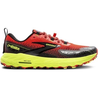 Afbeelding van Brooks Cascadia 18 Trail hardloopschoenen, Heren, Maat: 42, Blue sapphire black orange Textiel