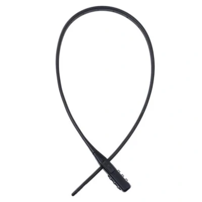 Afbeelding van Set van 3 Tie Wrap slot cijfersloten voor step, koffer of tuinmeubels 47cm lang handig om snel iets af te sluiten!