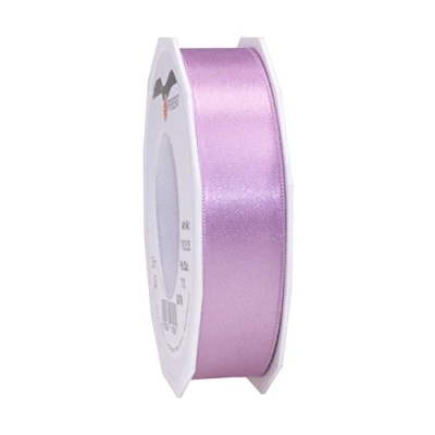 Afbeelding van C.E. Pattberg Cadeaulint satijn lila 25 meter voor geschenkverpakking 2,5 cm breed decoratief lint geschenken elke gelegenheid