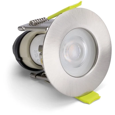 Afbeelding van Integral mini inbouwspot Satijn Nikkel IP65 zaagmaat 4.3cm incl. GU10 fitting excl. lichtbron