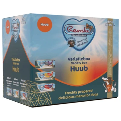 Afbeelding van Renske Vers Hond Variatiebox Huub 30 x 95 gr
