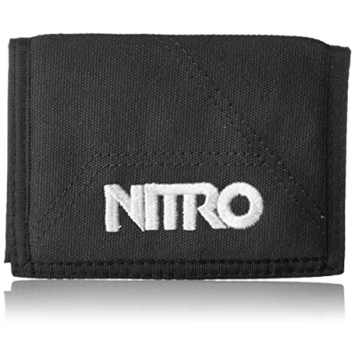 Image de Nitro Portefeuille unisexe, Porte monnaie, Noir ()., 14 centimeters, monnaie