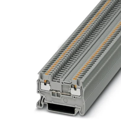 Afbeelding van Phoenix Contact PT 1,5/S 3208100 Doorgangsserieklem Aantal polen: 2 0.14 mm² 1.5 Grijs 50 stuk(s)