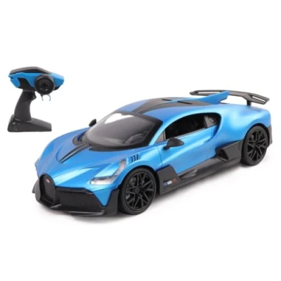 Afbeelding van TURBO CHALLENGE Bugatti Divo RC Prestige 1/16 098851 Op afstand bestuurbare auto Blauw Batterijen niet inbegrepen Kunststof Speelgoed voor kinderen Cadeau Vanaf 6 jaar