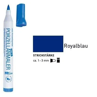 Image de C.kreul porzellanmarker hobby line, royalblau 16313