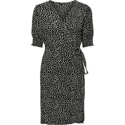 Afbeelding van PIECES PCTALA 2/4 WRAP DRESS NOOS BC Dames Jurk Maat L