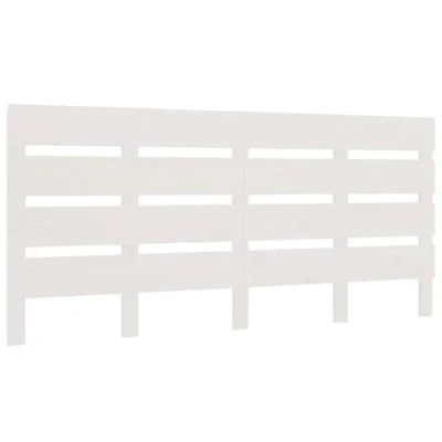 Afbeelding van vidaXL Hoofdbord 180x3x80 cm massief grenenhout wit