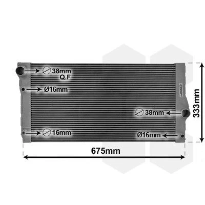 Afbeelding van Van Wezel Radiateur 06002355