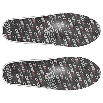 Afbeelding van SQlab One11 Low Inlegzolen Maat 48 Schoenzolen voor Sport Geschikt Fietsen/Wielrennen Extra Ondersteuning Zwart/Rood