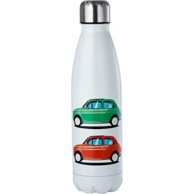 Afbeelding van Fiat 500 Retro RVS Heet &amp; Koud Thermosfles 500ml