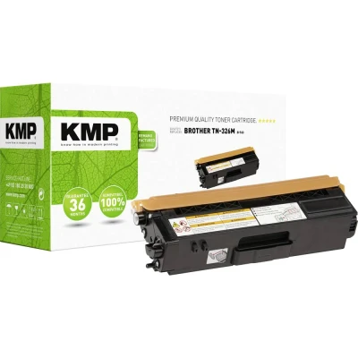 Afbeelding van KMP Tonercassette vervangt Brother TN 326M, TN326M Compatibel Magenta 3500 bladzijden B T63