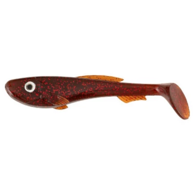 Afbeelding van Abu Garcia Beast Paddle Tail 170mm Red Motoroil Shad