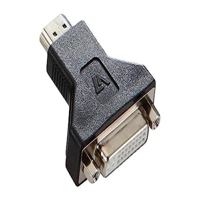 Afbeelding van V7 V7E2HDMIMDVIDF ADPTR HDMI DVI D Zwart kabeladapter/verloopstukje