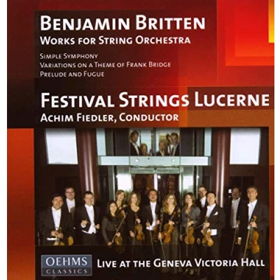 Afbeelding van Festival Strings Luzerne Britten: Works For String Orchestra (CD)