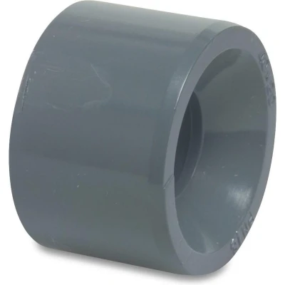 Afbeelding van Inlijmring PVC U 75 mm x 63 lijm spie lijmmof 16 bar grijs