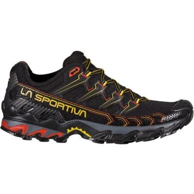 Afbeelding van La Sportiva Ultra Raptor II Trail hardloopschoenen, Heren, Maat: 43, Black/yellow Textiel/ synthetisch