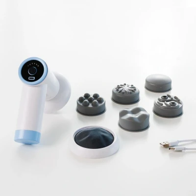 Afbeelding van INNOVAGOODS Massagepistool Oplaadbaar 6 IN 1 ANTI CELLULITIS