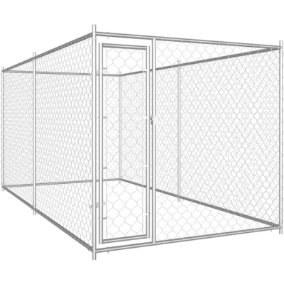 Afbeelding van vidaXL Hondenkennel voor buiten 382x192x185 cm
