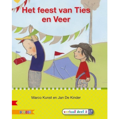 Afbeelding van Veilig leren lezen Het feest van Ties en Veer AVI M3
