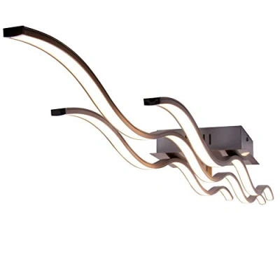 Afbeelding van LED plafondlamp Wav 3.000K 97,5x16cm staal