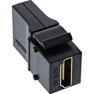 Afbeelding van InLine 76202N tussenstuk voor kabels HDMI A female Zwart