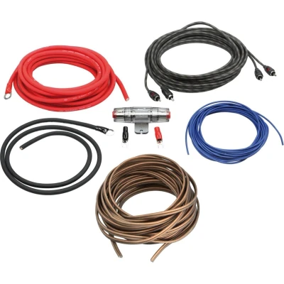 Afbeelding van ACV Aansluitset voor Aftermarket Car Audio Tot 500 watt Met 5 meter Luidsprekerkabel