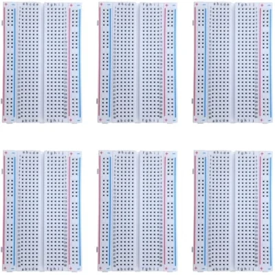 Afbeelding van MMOBIEL 6x 400 Polen Soldeer Vrij PCB Breadboard Prototype voor o.a. DIY Arduino