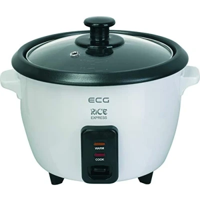 Afbeelding van ECG RZ 11 Rijstkoker 1,0 l Uitneembare Binnenpan Wit 400W