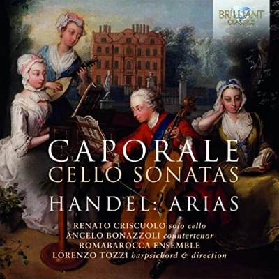 Afbeelding van Romabarocca Ensemble &amp; Lorenzo Tozzi Caporale: Cello Sonatas, Händel: Arias (CD)