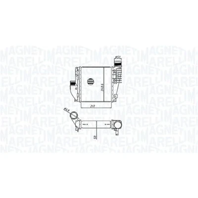 Afbeelding van MAGNETI MARELLI 351319205330 Intercooler PEUGEOT: 308 SW 2, CITROËN: C4 Grand Picasso 2