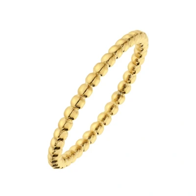 Afbeelding van Lucardi Twinkling Ring goldcoloured, Dames, Maat: 50, Gold/coloured