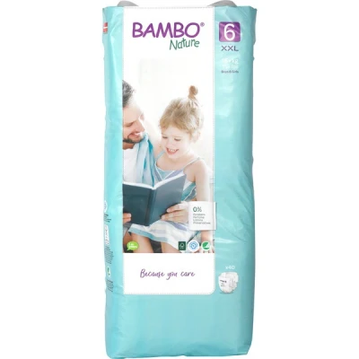 Afbeelding van Bambo Nature Luierbroekjes grootverpakking 38 stuks maat 6